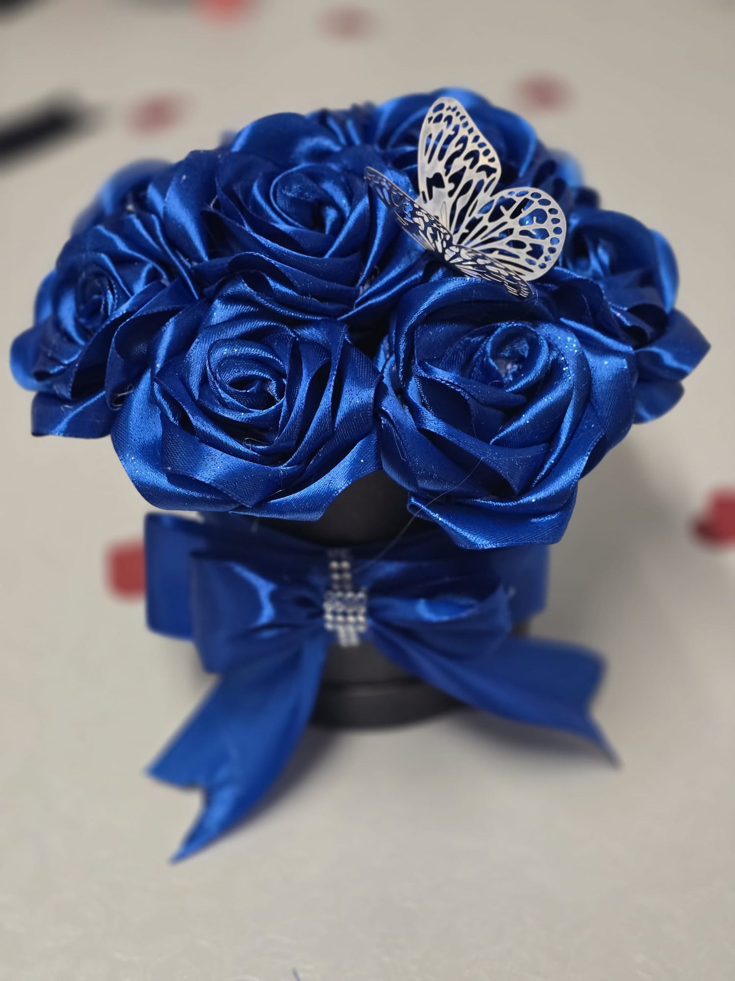 Box Roses Bouquet